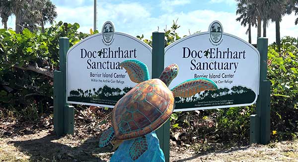 Barrier Island Santuary Sign