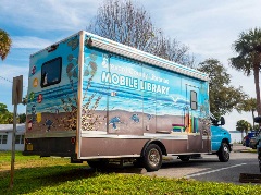 Mobile Library truck.