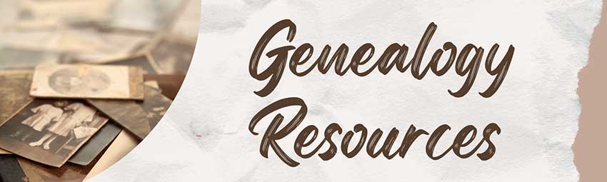 Geneology resources.