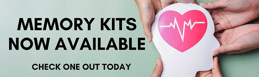 Memory kits now available. Check one out today.