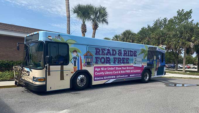 ReadToRide Read and Ride bus.