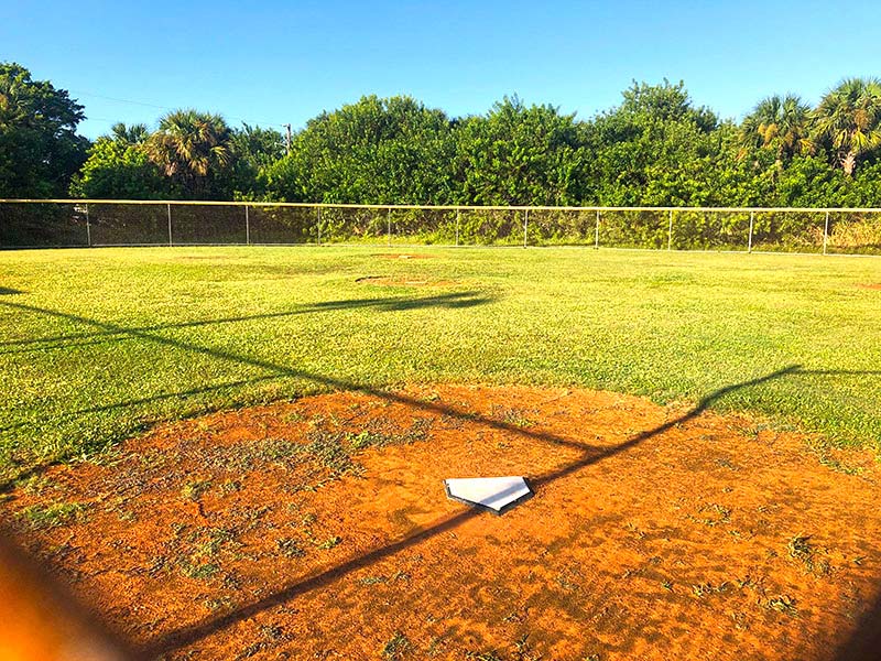  Baseball field  