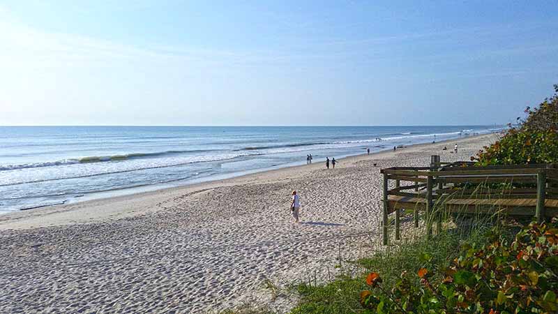 The beach and ocean