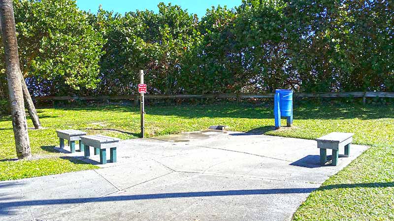 Sand wash area