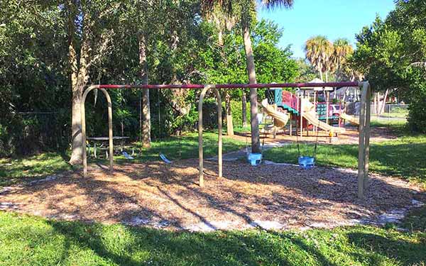 Cocoa Manor Park Playground Swing Playground Swing