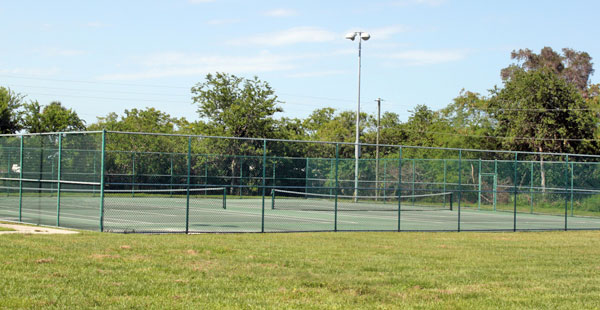 tennis courts