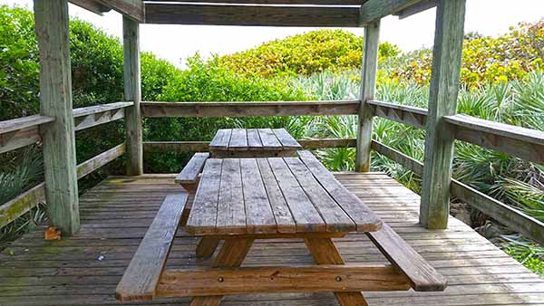 Covered Picnic Tables