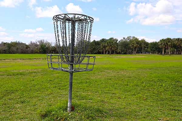 Disc Golf Course basket