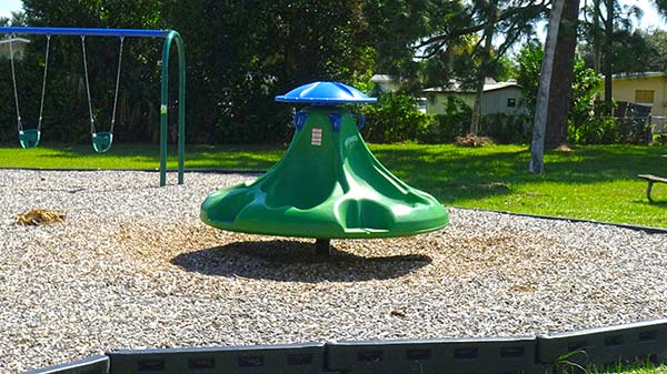 Playground merry-go-round