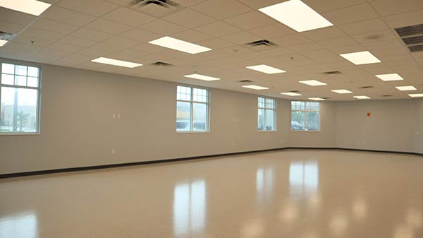 Empty Recreation Center Room