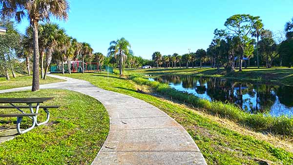 Paved Walkway