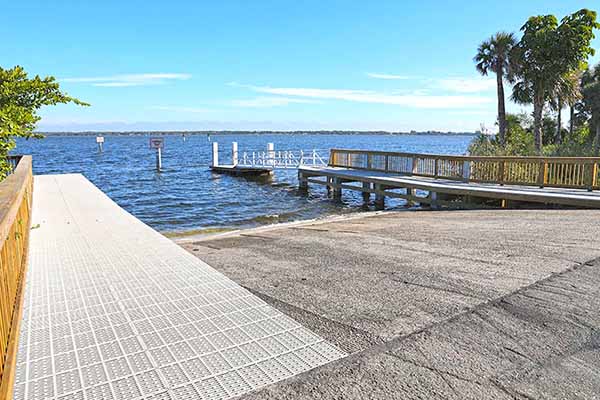 Boat Ramp from end of dock