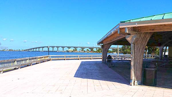 Riverfront pavilion