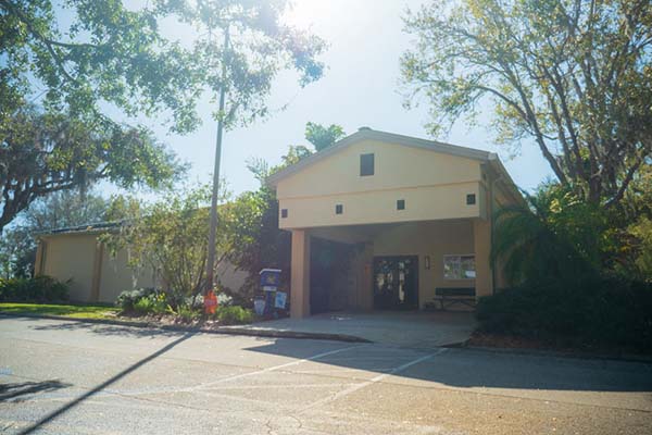 Front of Sandrift Community Center