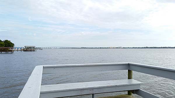 View of River From Dock