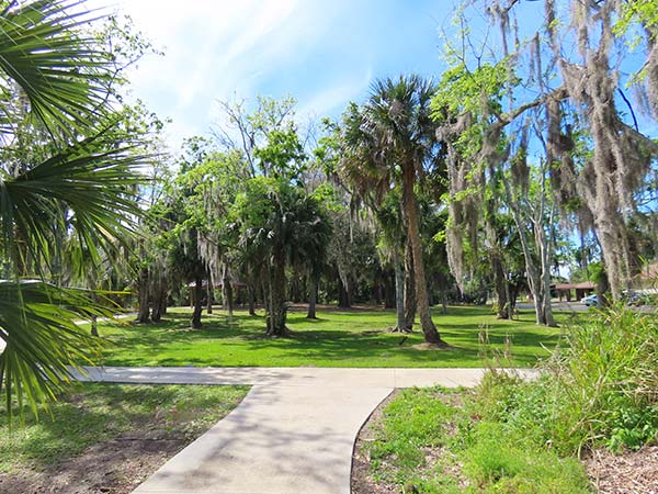 Paved pathway