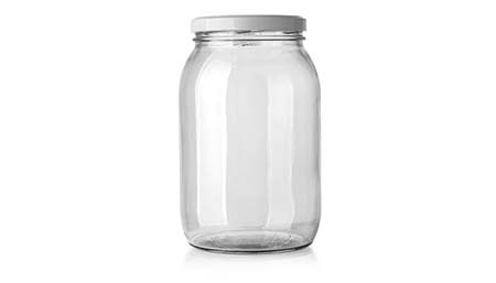 Glass jar