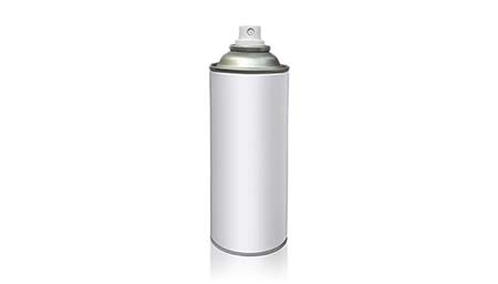 Metal spray can